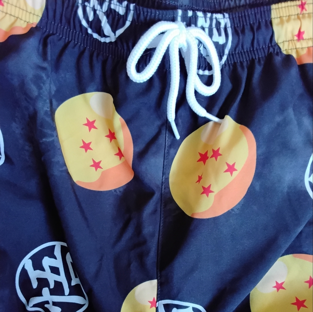 Dragon Ball Themed Swim Shorts